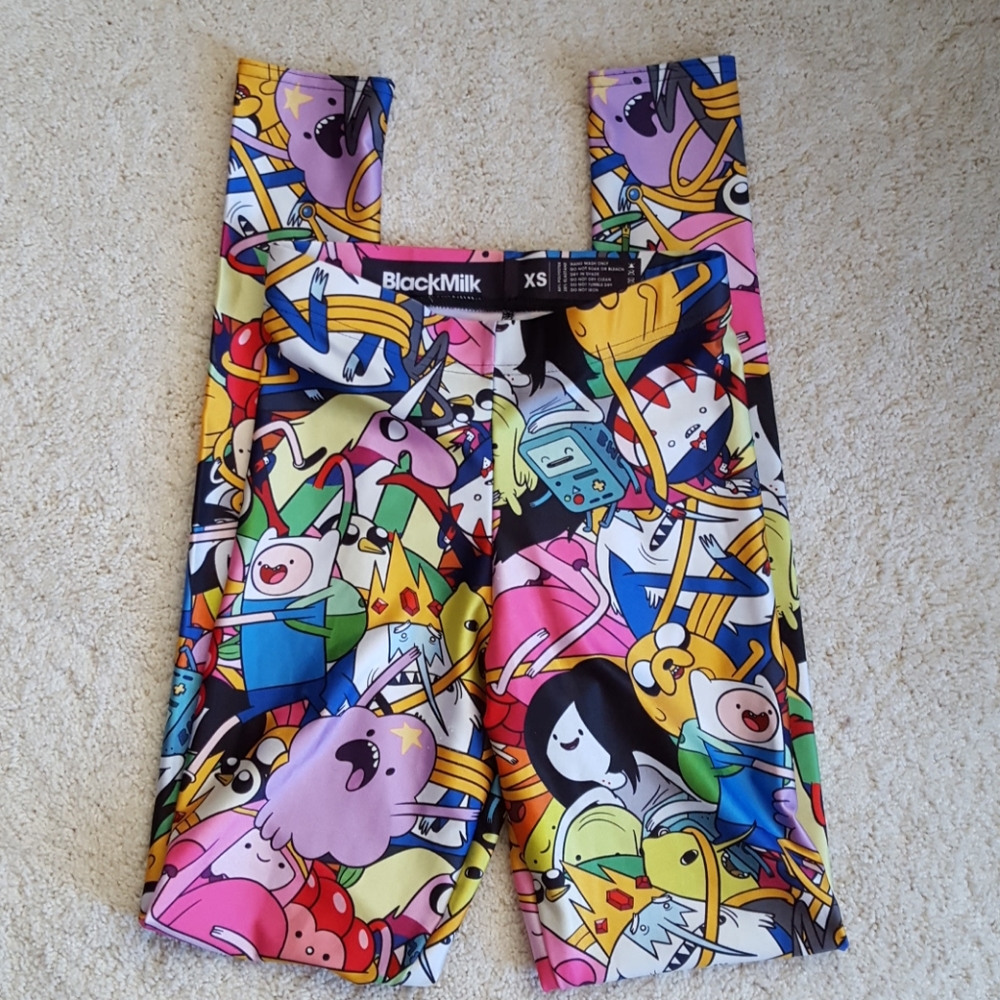 SOLD BlackMilk Cartoon Adventure Time Legging - Picture 5 of 7